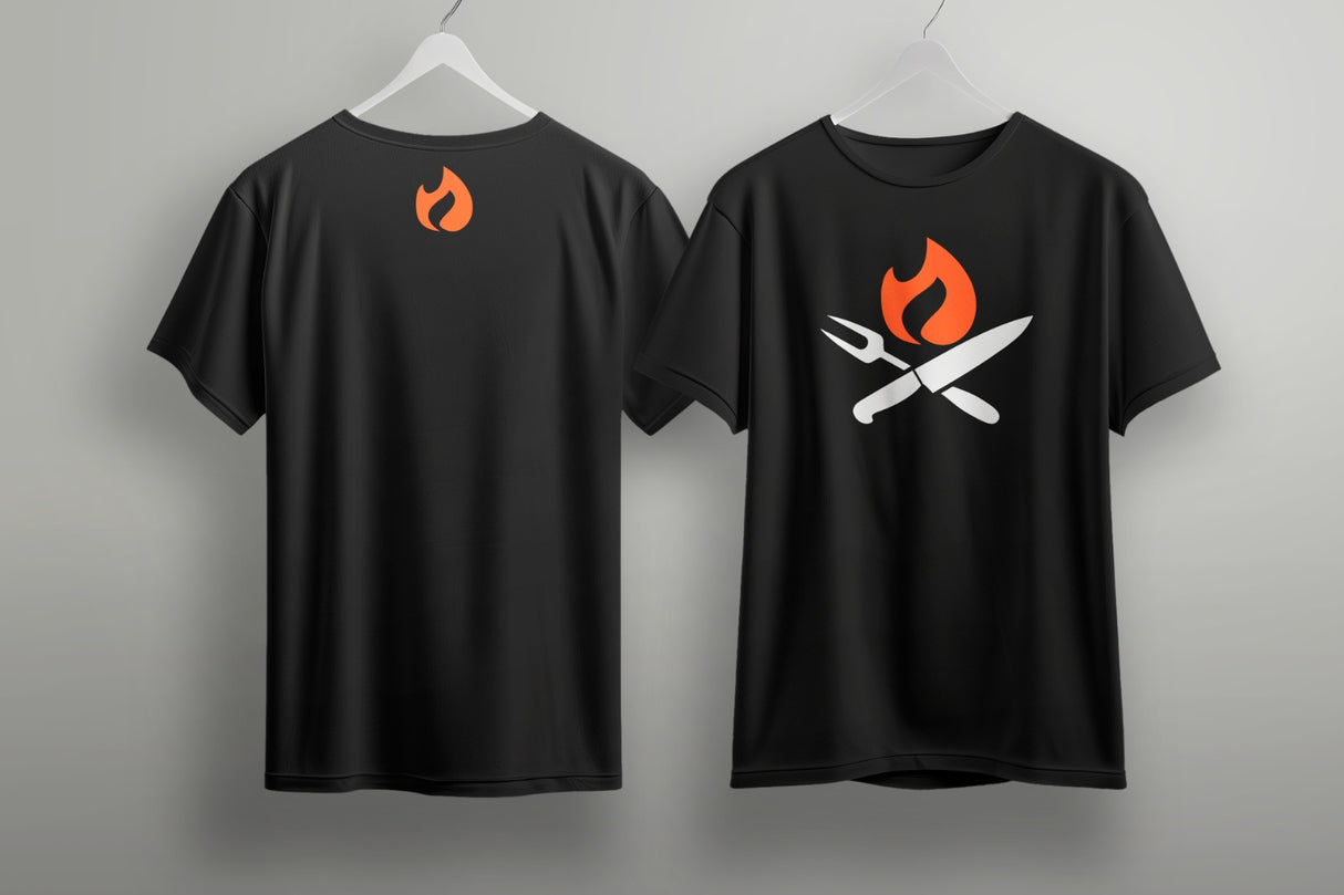 Camiseta BBQ- Flama ME