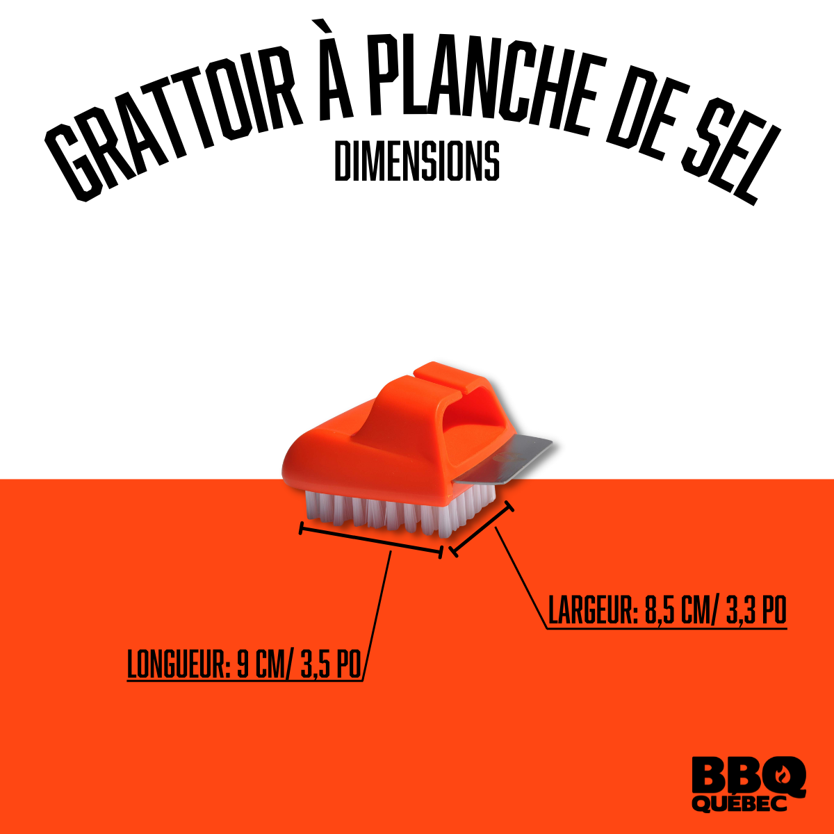 Raspador de sal BBQ