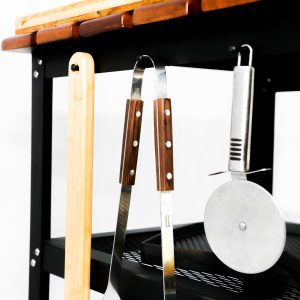 Mesa Auxiliar Mano BBQ Mini Gas