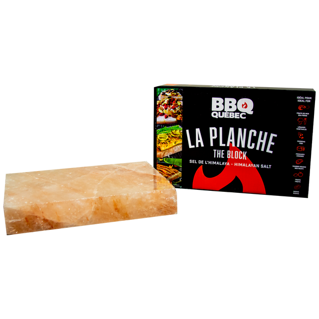 La planche de sel rose de l’Himalaya BBQ Québec par BBQ Québec vendu par BBQQUEBEC.com