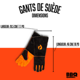 Guantes de gamuza BBQ Experts